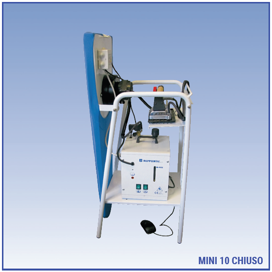 Rotondi MINI 10  Vacuum table with folding legs for families, tailors, atelier, alteration shops.