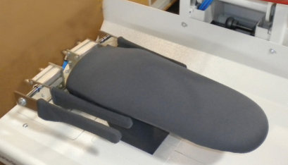 Rotondi BL B-99/BL B-32 Trouser top press with LEONARDO computer and sequenced software (optional)