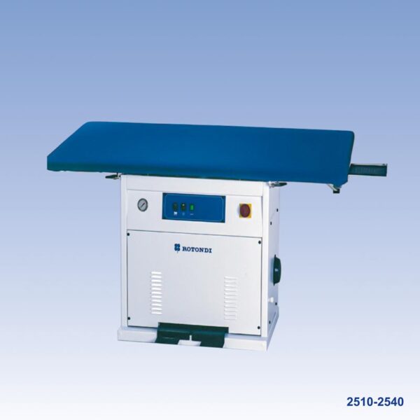 Rotondi 2500 SERIES Rectangular ironing boards for knitwear, with vacuum and steam