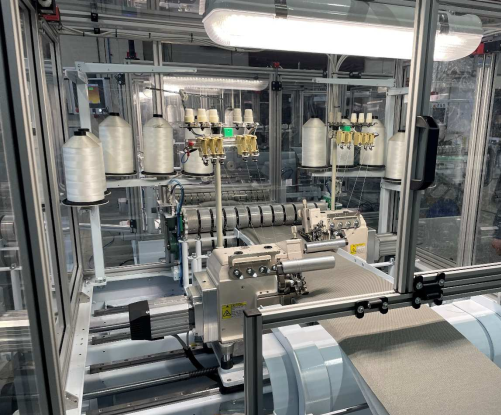 Teknomac TK260 Machine for surging the border of mattresses