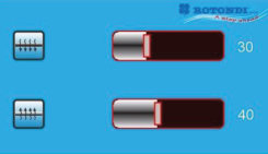 Rotondi TAR FL-90 Vacuum and air-blowing table for lining smoothing and touch-up