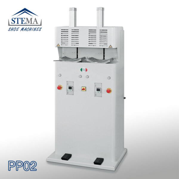 Stema PP02 Pneumatic double small press for the application of tips for stand