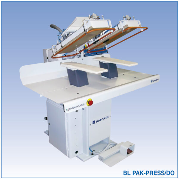 Rotondi BL PAK-PRESS/S (DO) Automatic press for local shiny or wrinkle effects on trousers or any kind of garments