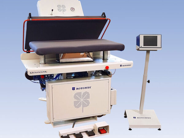 Rotondi FRV 100x60/ASP Vertical full back press for DIN fabric shrinking test