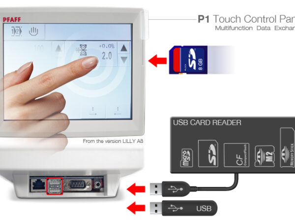 PFAFF 3590 Vario -6/... with Zigzag Stitch