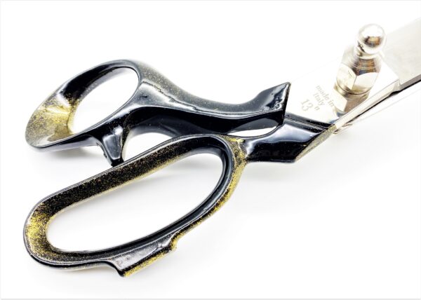 PELLORO Cutting scissors, thumb rest 1032/CR/13"