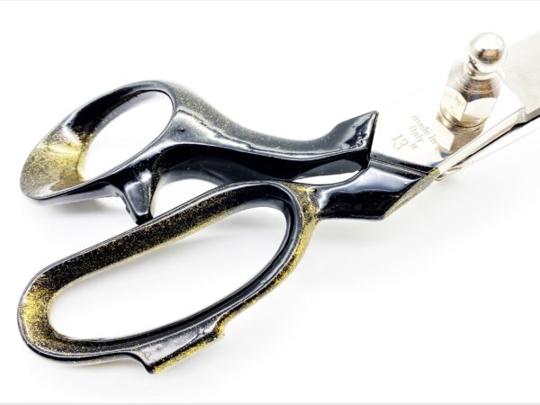 PELLORO Cutting scissors, thumb rest 1032/CR/13"