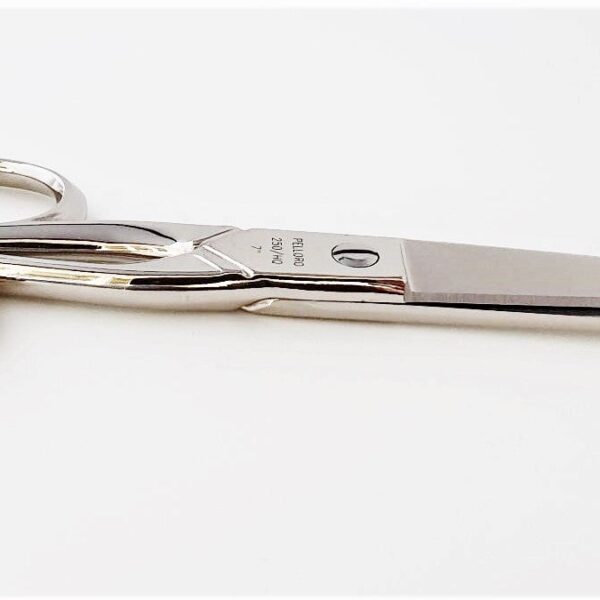 PELLORO Sewing scissors 250/HQ/E/7", with long eye, nickel-plated