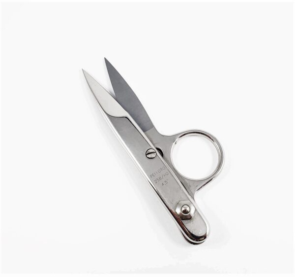 PELLORO single ring weaver scissors 258/HQ/E/4.5" nickel plated