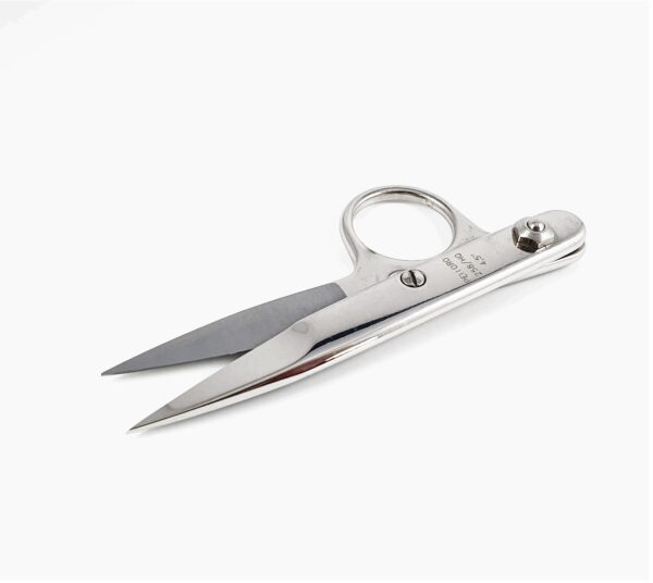 PELLORO single ring weaver scissors 258/HQ/E/4.5" nickel plated