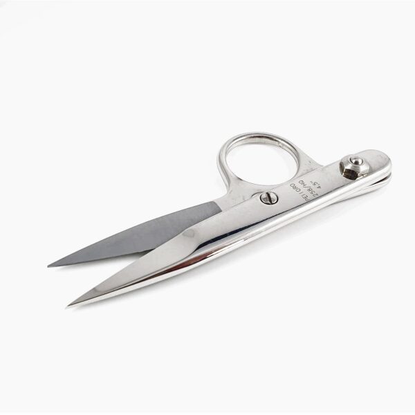 PELLORO single ring weaver scissors 258/HQ/E/4.5" nickel plated