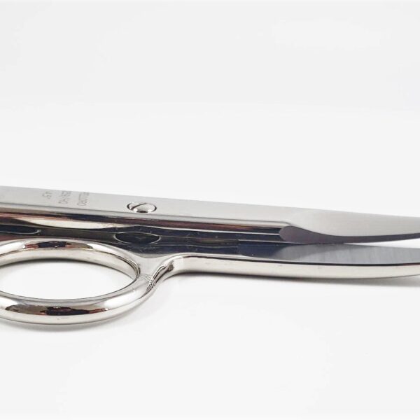 PELLORO single ring weaver scissors 4.5",curved up blades,nickel plated