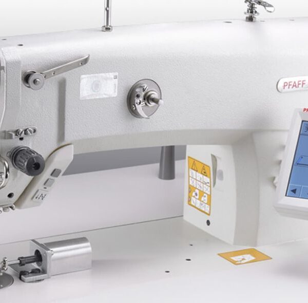 PFAFF 2481-980/30 PLUSLINE Intelligent high-speed seamer for top-stitching of small parts with electronic edge ruler and sensor for edge detection