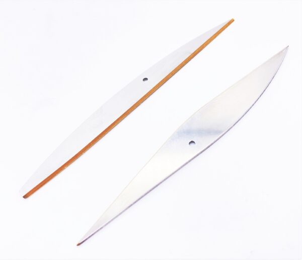 Pair of blades f/SWISSORS, serrated