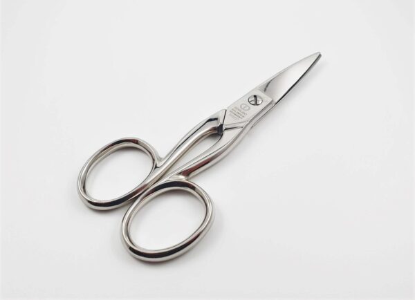 ROBUSO Aramid shears, 2 x serrated + rounded tips 322/E-RD/5"