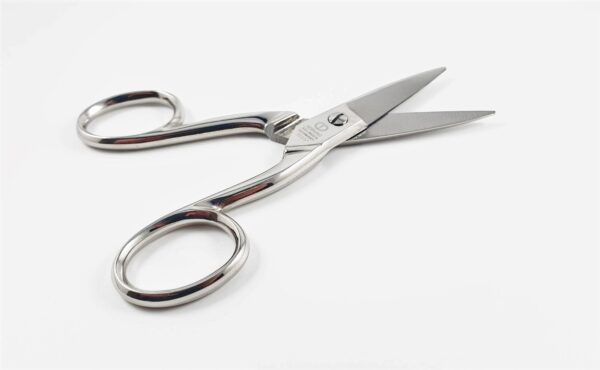 ROBUSO Aramid shears, 2 x serrated + rounded tips 322/E-RD/5"