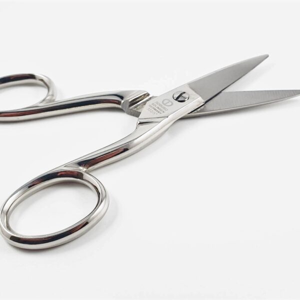 ROBUSO Aramid shears, 2 x serrated + rounded tips 322/E-RD/5"