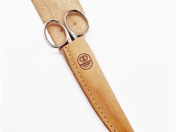 ROBUSO Leather quiver universal for 5" - 6" scissors