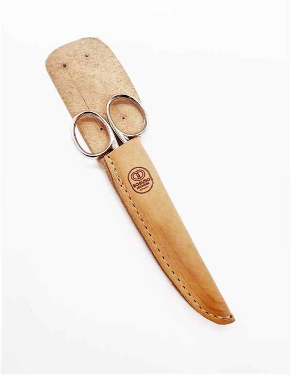 ROBUSO Leather quiver universal for 5" - 6" scissors