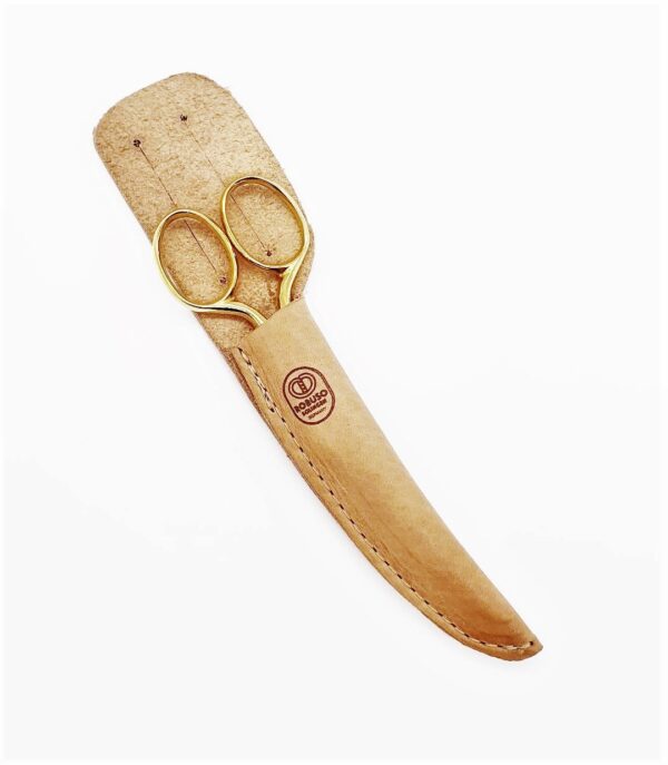 ROBUSO Leather quiver universal for 5" - 6" scissors