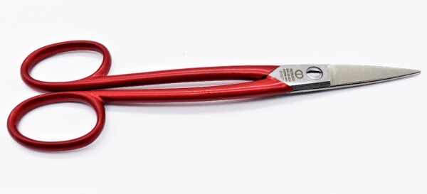 ROBUSO Leather scissors, double serrated 1076/C/7"