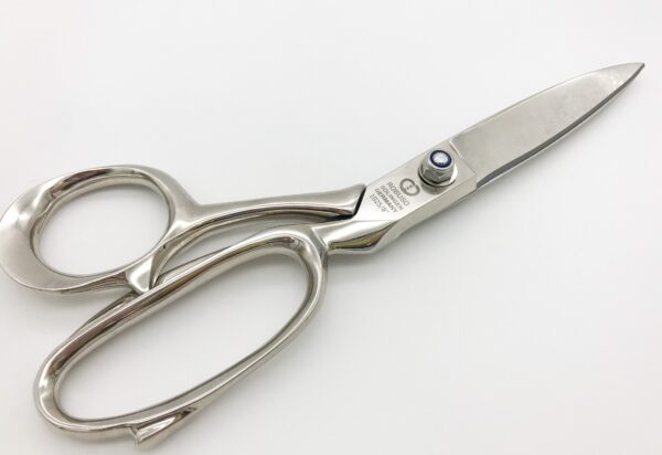 ROBUSO Leather scissors, nickel plated 1025/E/8"