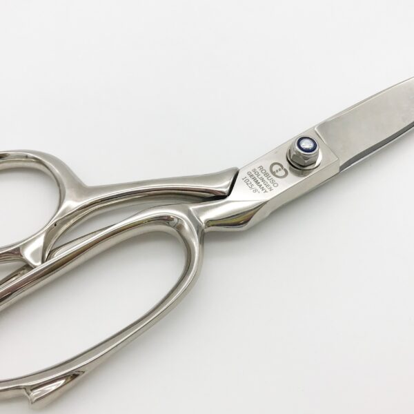 ROBUSO Leather scissors, nickel plated 1025/E/8"