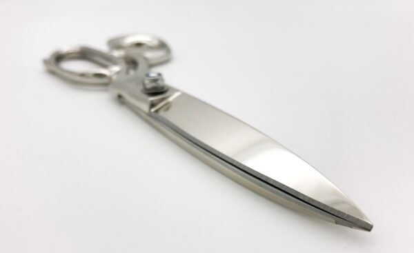 ROBUSO Leather scissors, nickel plated 1025/E/8"