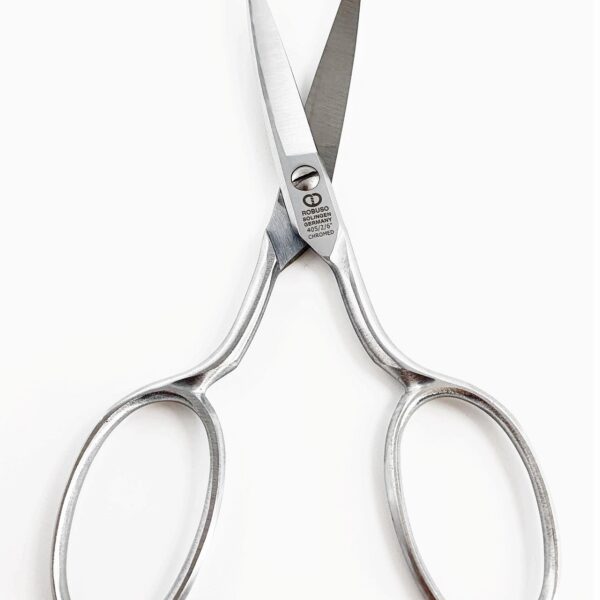 ROBUSO Mold making scissors, chrome plated & bent up 405/2/B-CR/6"