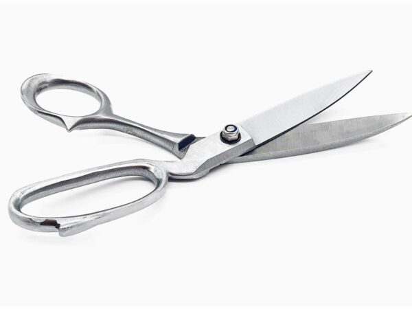 ROBUSO Mold making scissors, chrome plated + curved & offset 1026/4/B-CR/8"