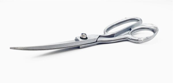 ROBUSO Mold making scissors, chrome plated + curved & offset 1026/4/B-CR/8"