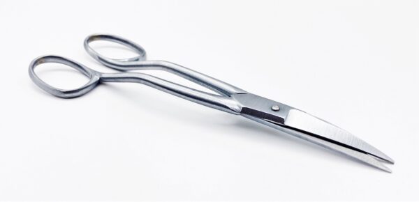 ROBUSO Mold making scissors, curved + cranked 1076/4/B-CR/7"