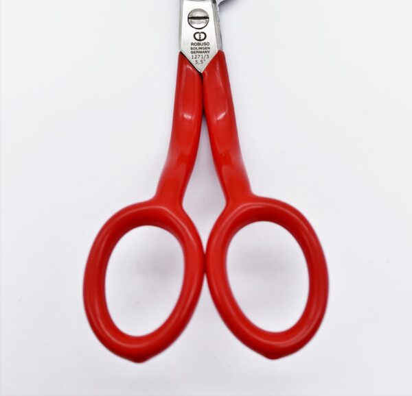 ROBUSO Pile shears with curved PVC handles 1271/3/PVC/5.5"