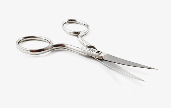 ROBUSO embroidery scissors 13/2/E/4" curved up