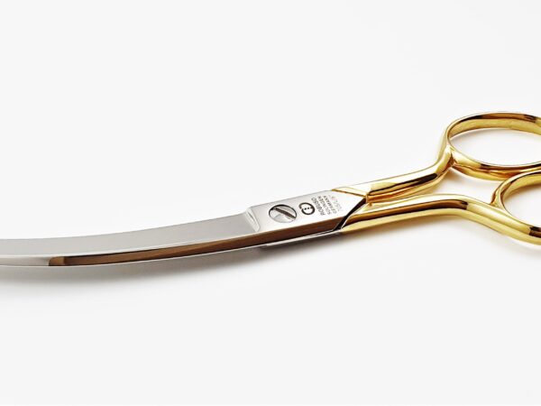 ROBUSO fabric and curtain scissors 705/L/6", gold plated
