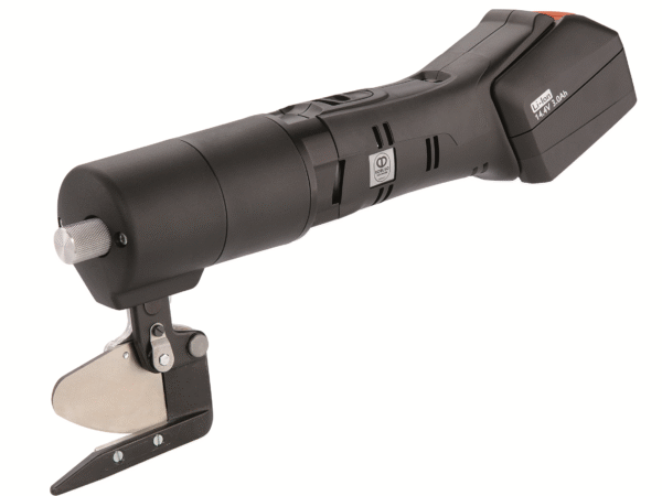 ROBUSO handheld battery driven cutter for technical textiles