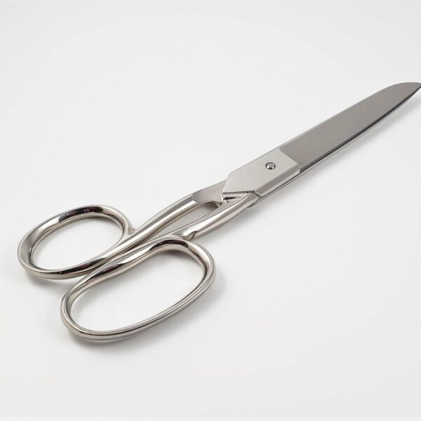 ROBUSO sewing scissors 250/E/7" with one long eye & nickel plated