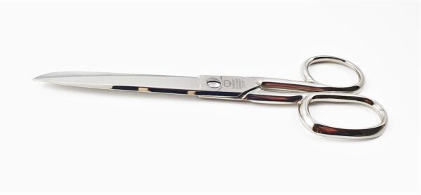 ROBUSO sewing scissors 250/E/8" with one long eye & nickel plated