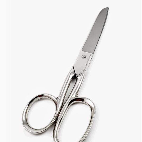 ROBUSO sewing scissors 250/E/8" with one long eye & nickel plated