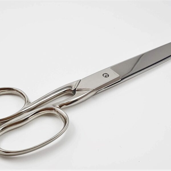 ROBUSO sewing scissors 250/E/9" with one long eye, nickel plated