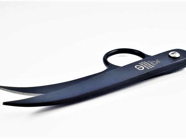 ROBUSO single ring weaver scissors 259/TFL/4.5" teflonized,bent up.