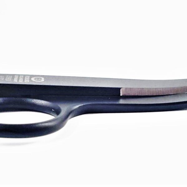 ROBUSO single ring weaver scissors 259/TFL/4.5" teflonized,bent up.