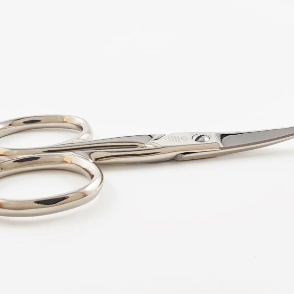 ROBUSO weaving scissors/embroidery scissors 4.0",bent up, nickel plated