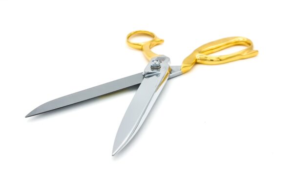 ROBUSO-ELASTIC Tailor's Shears, gold-plated + serrated 1053/L/10"