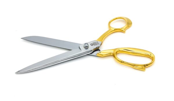 ROBUSO-ELASTIC Tailor's Shears, gold-plated + serrated 1053/L/10"