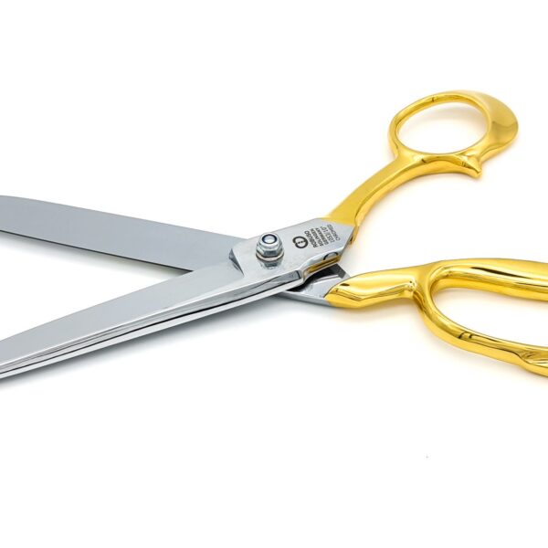 ROBUSO-ELASTIC Tailor's Shears, gold-plated + serrated 1053/L/10"