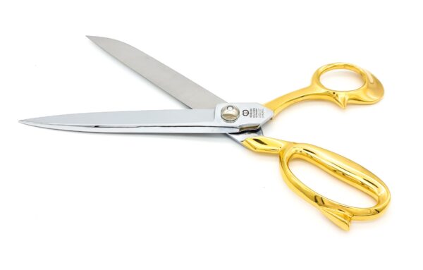 ROBUSO-ELASTIC Tailor's Shears, gold-plated + serrated 1053/L/12"