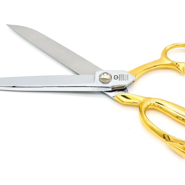 ROBUSO-ELASTIC Tailor's Shears, gold-plated + serrated 1053/L/12"
