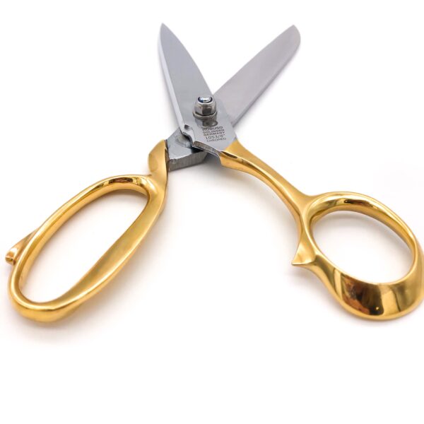 ROBUSO-ELASTIC Tailor's Shears, gold-plated + serrated 1053/L/8"