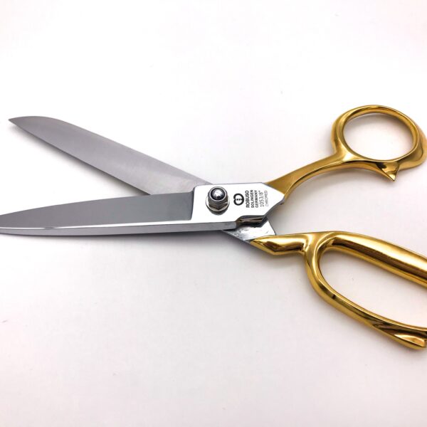 ROBUSO-ELASTIC Tailor's Shears, gold-plated + serrated 1053/L/8"
